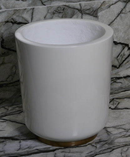 Tusca Round Gloss Planter