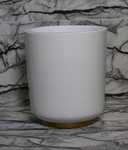 Tusca Round Gloss Planter